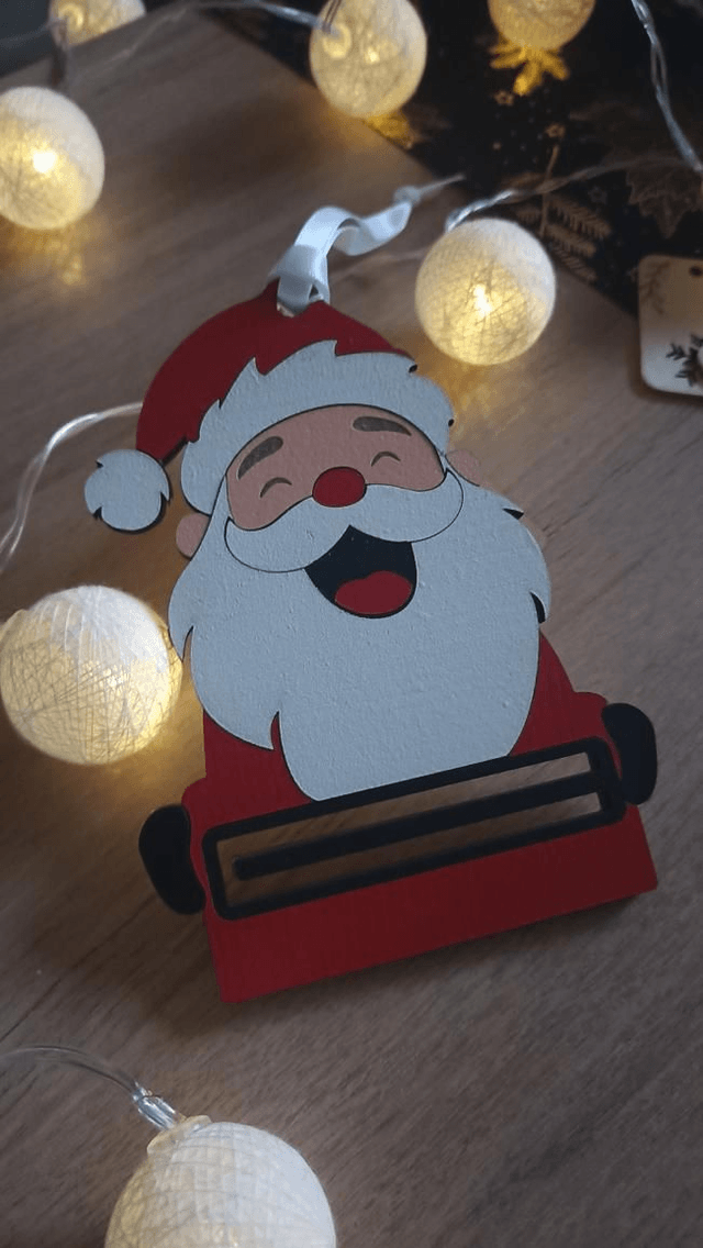 Carte à étrennes- Père Noël 
