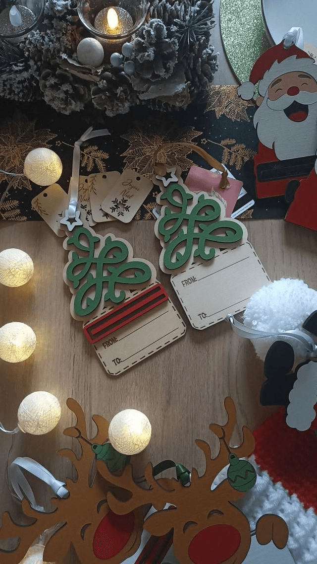 Carte à carte cadeau - Sapin