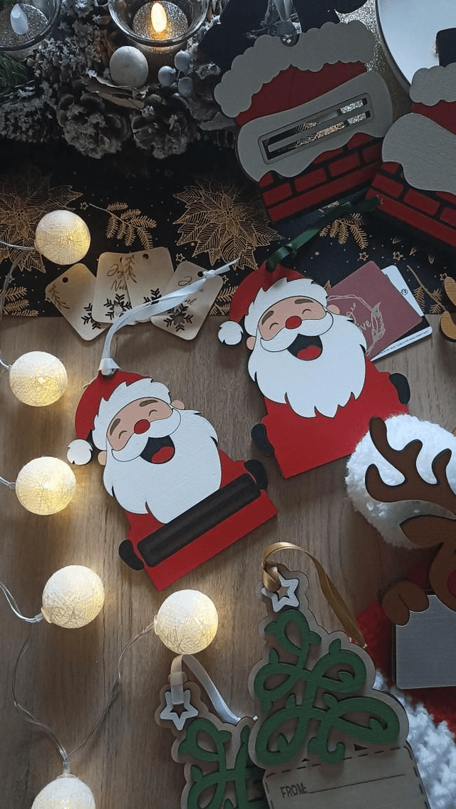 Carte à étrennes- Père Noël 