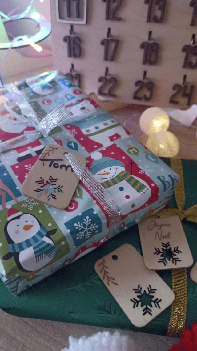 Etiquettes pour cadeaux