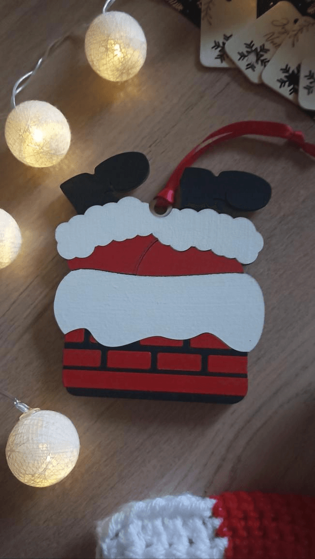 Carte à carte cadeau - Cheminée