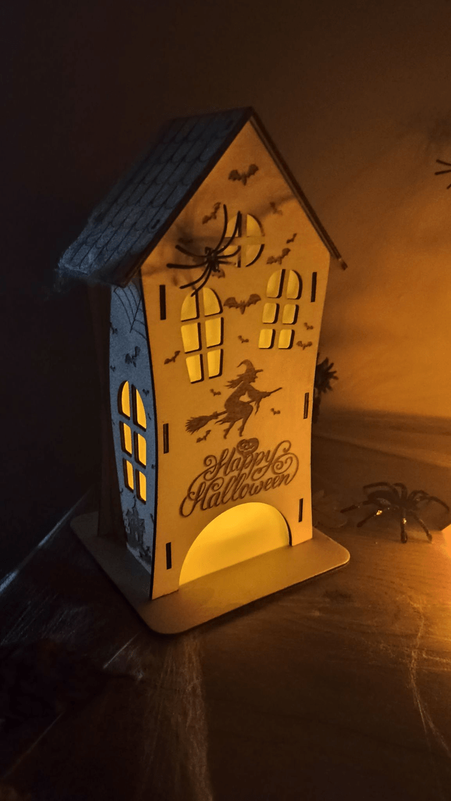Maison décorative Happy Halloween