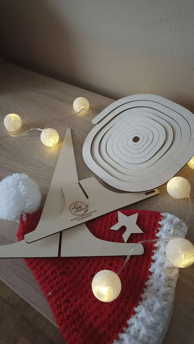 Sapin en spirales