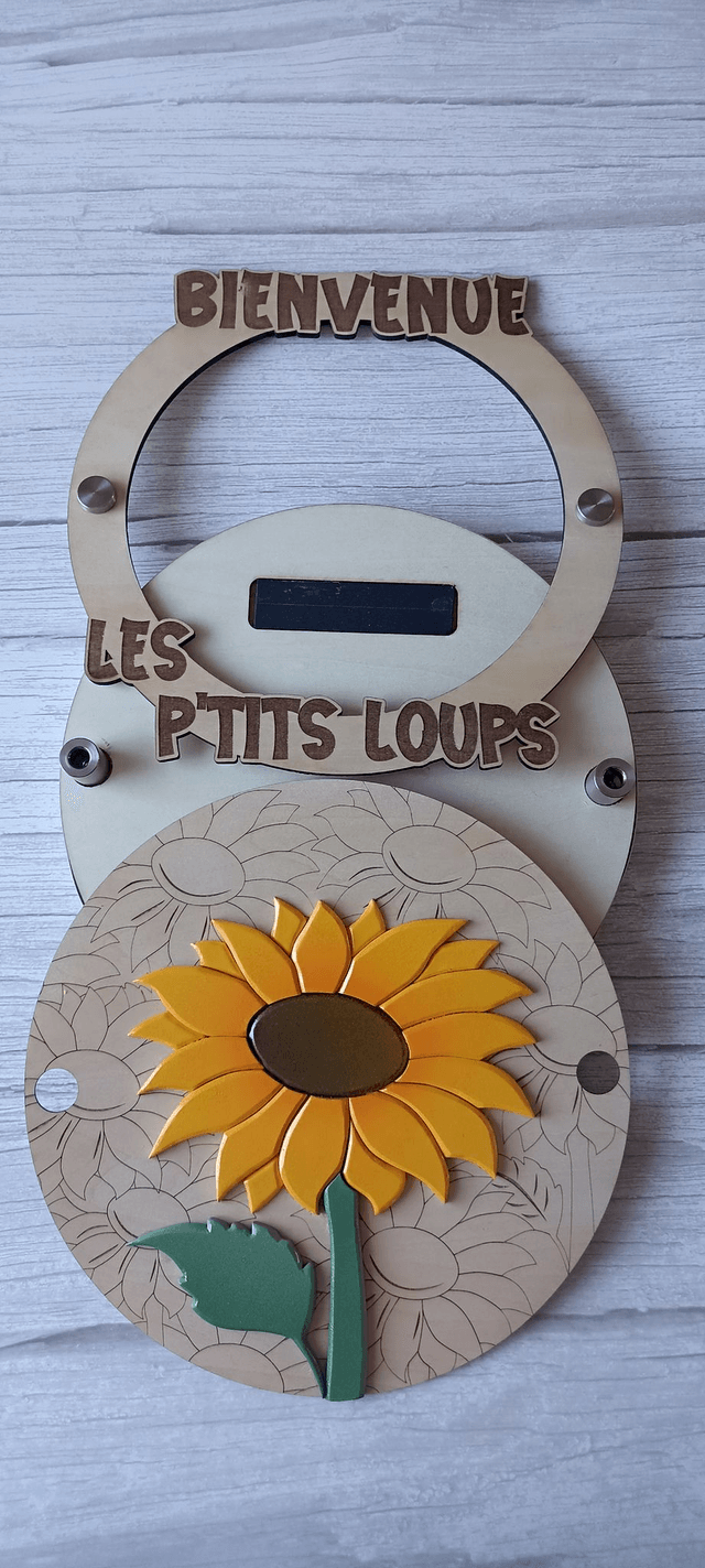 MESSAGE CRÉACTIF - Kit -TOURNESOL