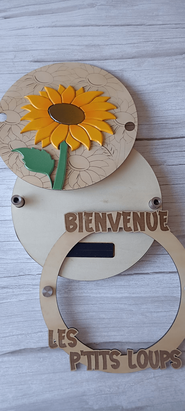MESSAGE CRÉACTIF - Kit -TOURNESOL