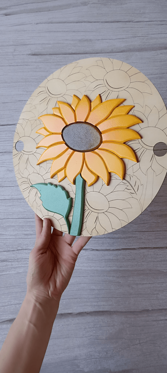 MESSAGE CRÉACTIF - Kit -TOURNESOL