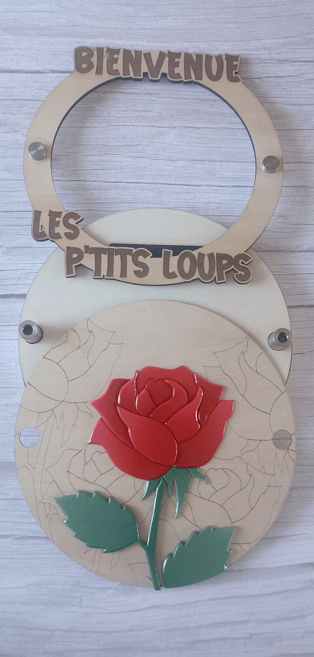 MESSAGE CRÉACTIF - Kit -ROSE