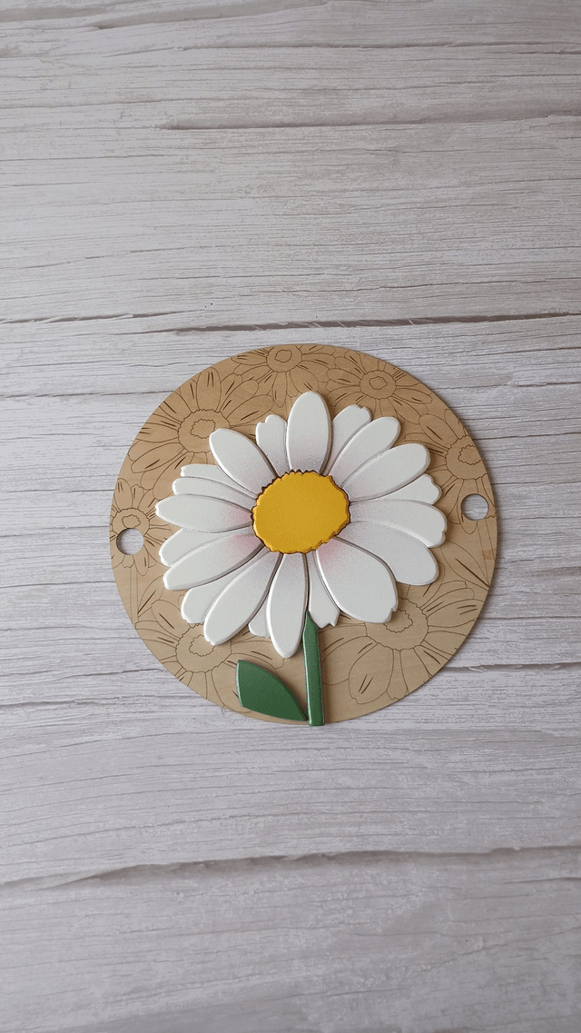 Décor MARGUERITE - pour Message CréActif Personnalisé