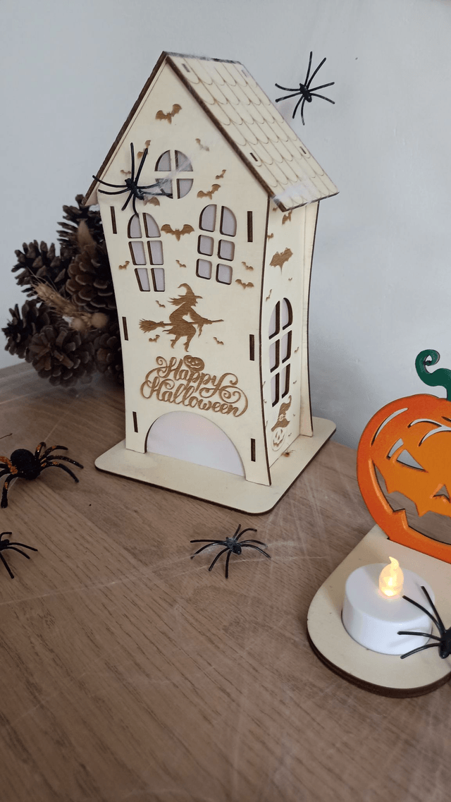 Maison décorative Happy Halloween