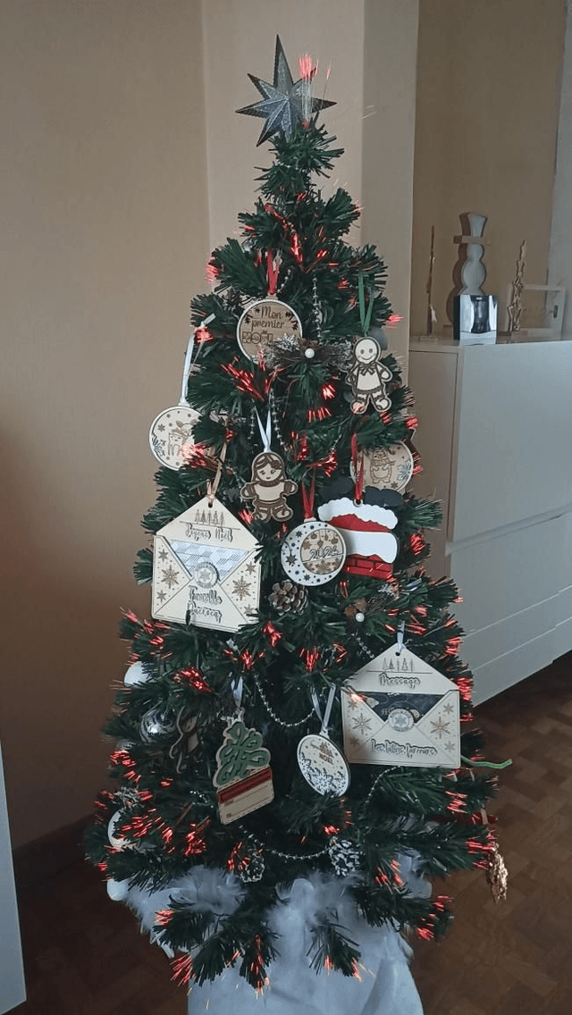 Carte à carte cadeau - Sapin