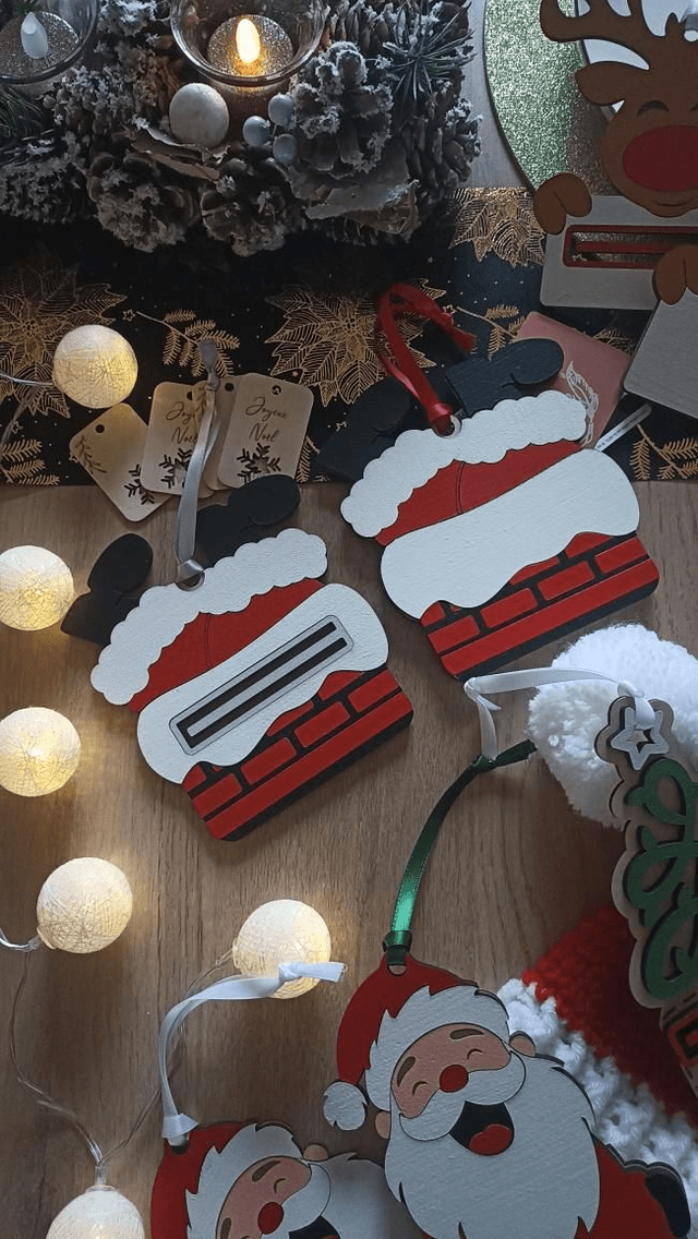 Carte à carte cadeau - Cheminée