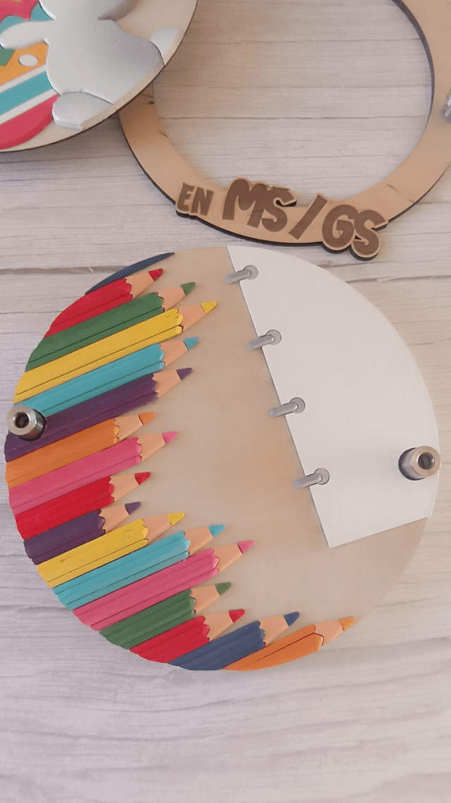 MESSAGE CRÉACTIF - Kit - CRAYONS