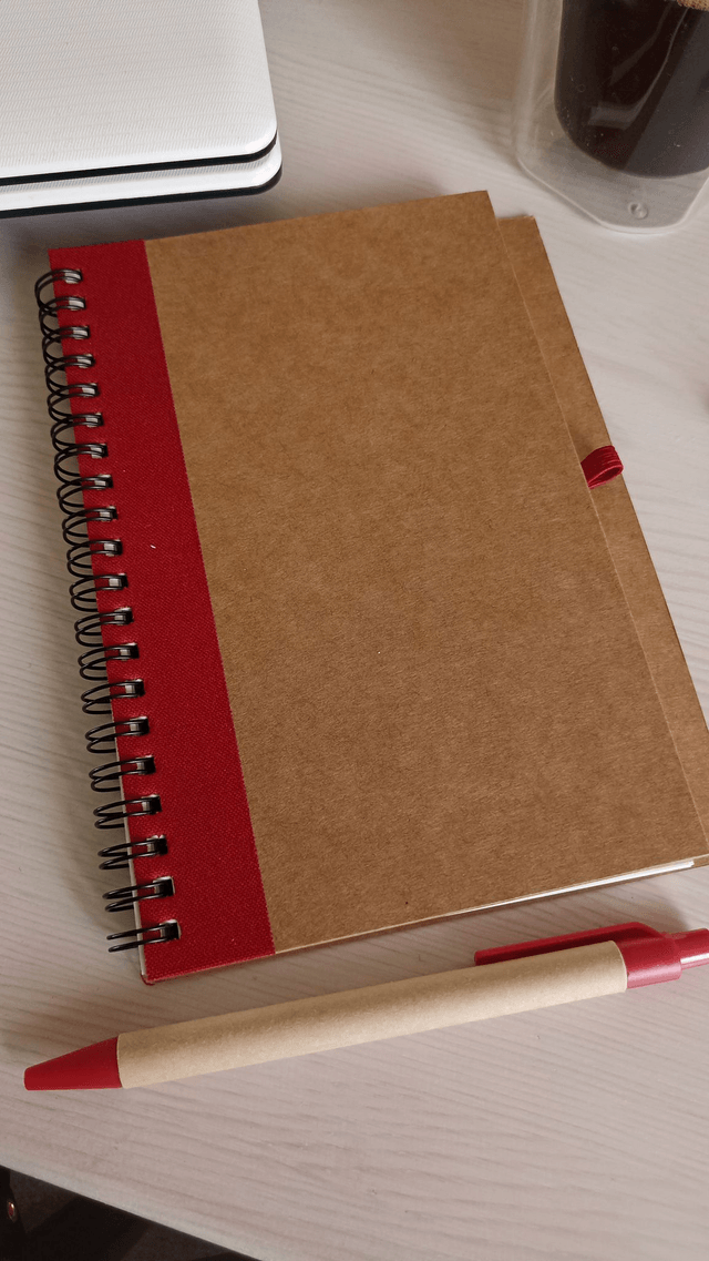 Carnet A5 Rouge