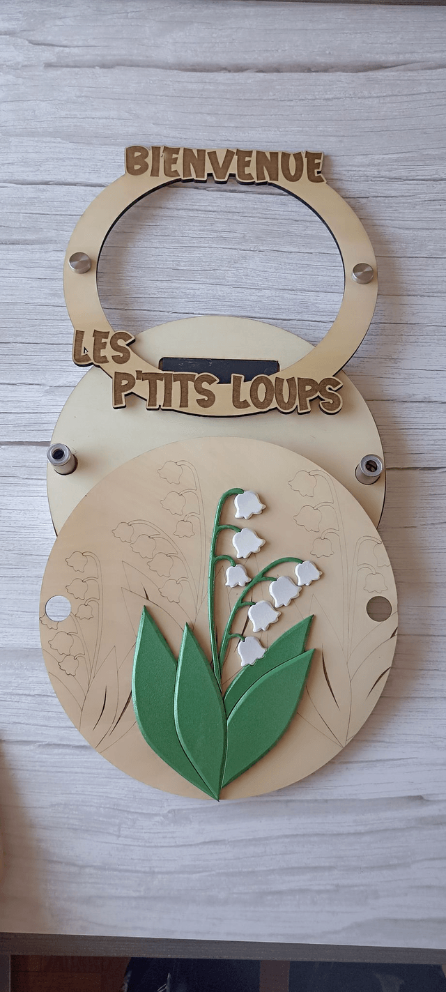 MESSAGE CRÉACTIF - Kit -MUGUET