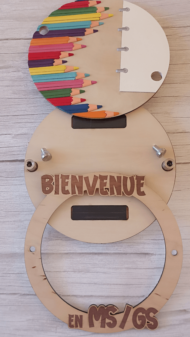 MESSAGE CRÉACTIF - Kit - CRAYONS
