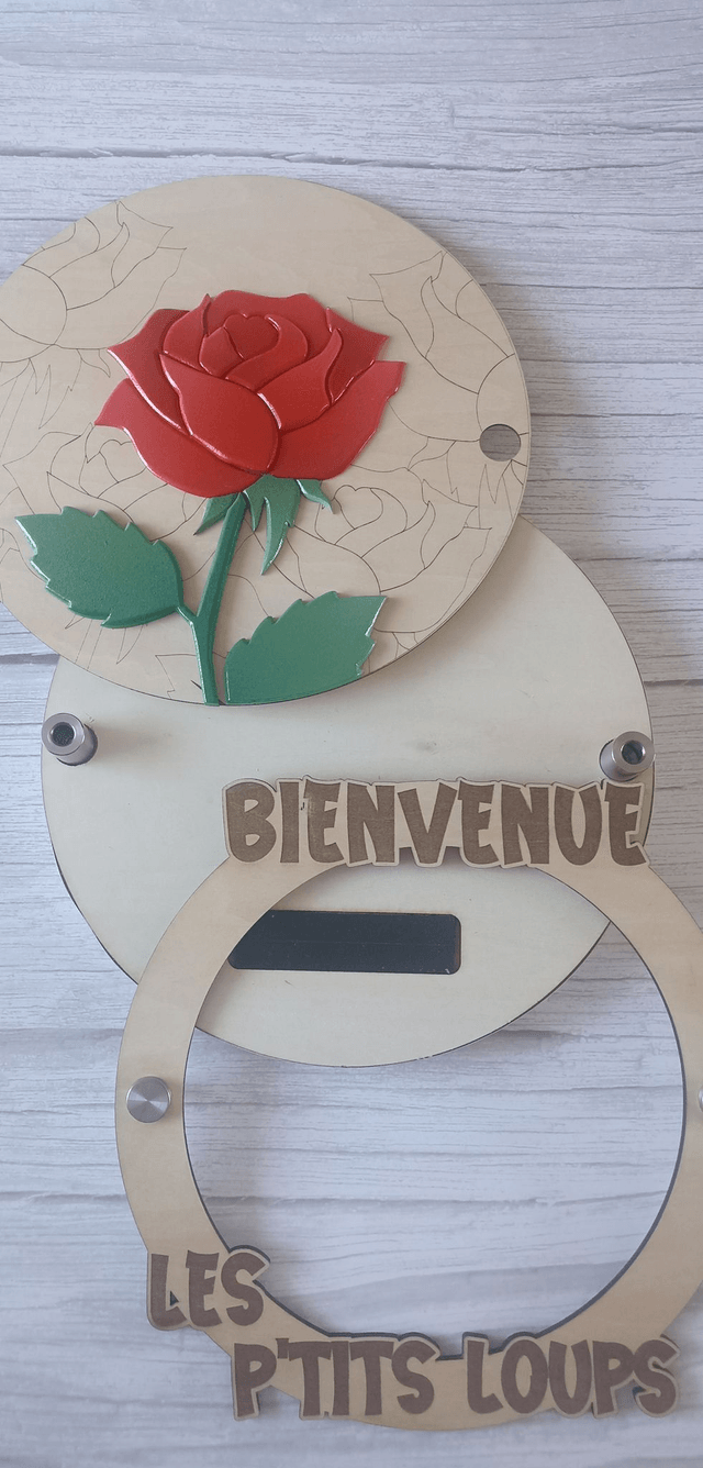 MESSAGE CRÉACTIF - Kit -ROSE