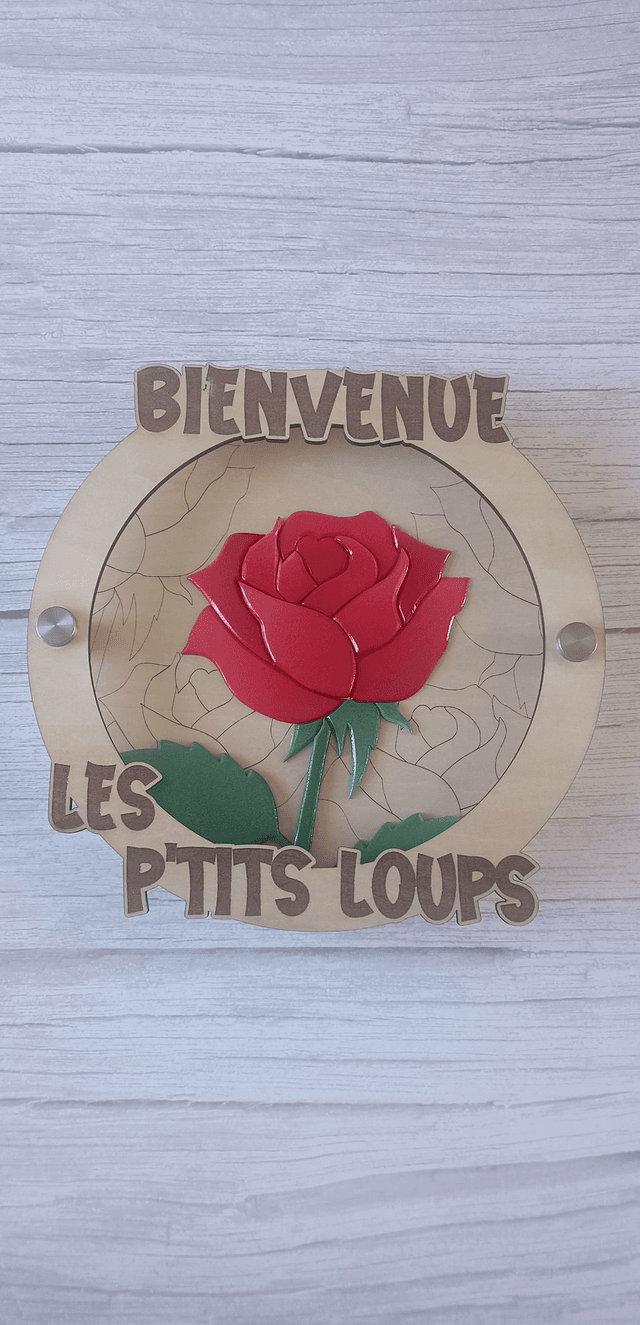MESSAGE CRÉACTIF - Kit -ROSE