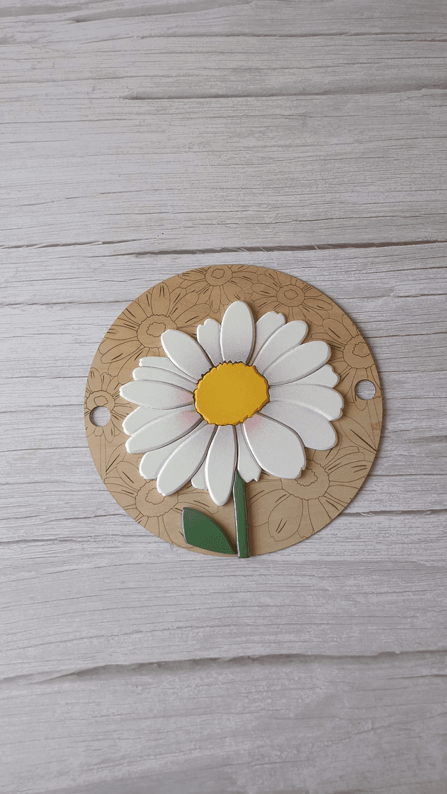 Décor MARGUERITE - pour Message CréActif Personnalisé