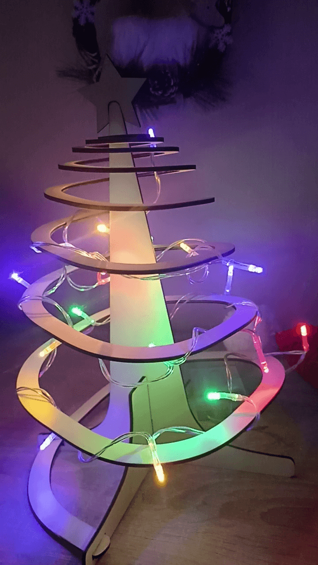 Sapin en spirales