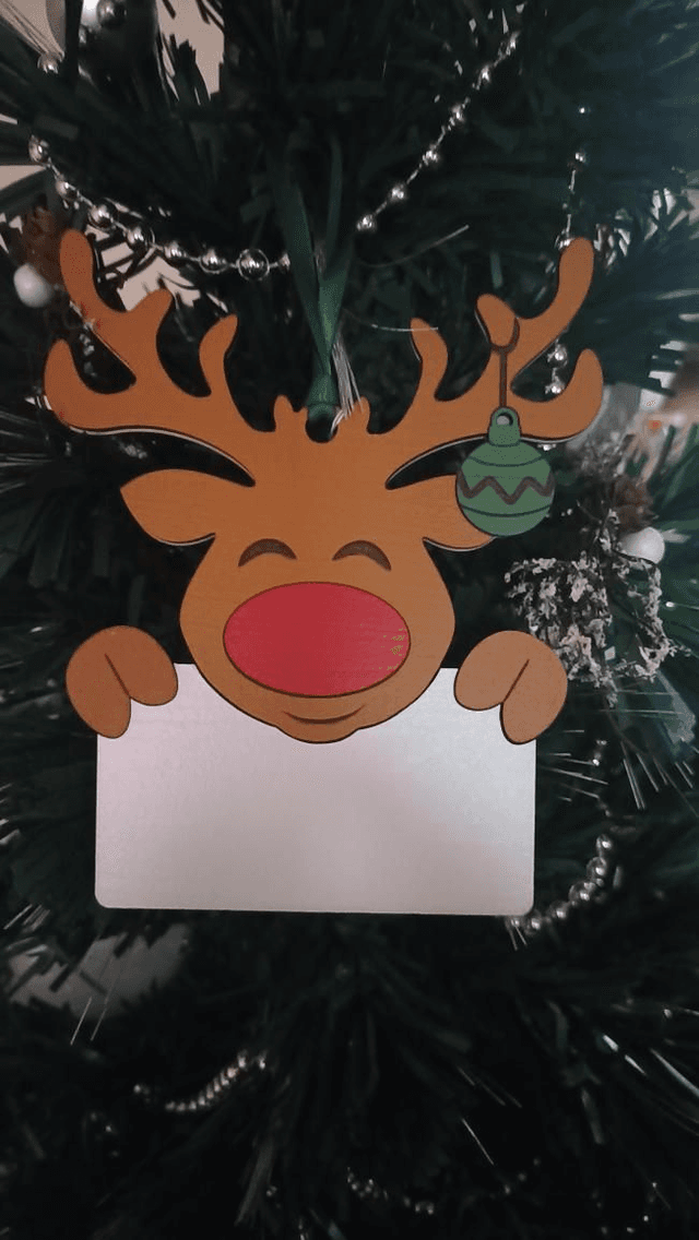 Carte à carte cadeau - Renne